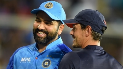 Indian captain Rohit Sharma with South Africa's wicketkeeper Quinton de Kock before the T20 cricket match (PTI) Indian captain Rohit Sharma with South Africa's wicketkeeper Quinton de Kock before the T20 cricket match (PTI)