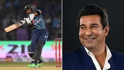 Wasim Akram reminded the Pakistan batter to not be too overconfident (Getty Images) Wasim Akram reminded the Pakistan batter to not be too overconfident (Getty Images)