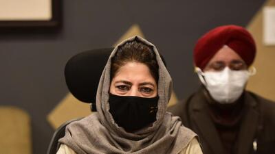 Baramulla district development council chairperson Safina Baig on Monday asked Peoples Democratic Party (PDP) president Mehbooba Mufti (in picture) to name the leaders who were lifted from ‘ground to sky’ by her party. (HT file photo) Baramulla district development council chairperson Safina Baig on Monday asked Peoples Democratic Party (PDP) president Mehbooba Mufti (in picture) to name the leaders who were lifted from ‘ground to sky’ by her party. (HT file photo)
