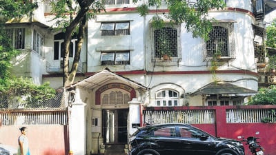 Mumbai, India - October 03, 2022: A view of Jairaz House, at Colaba, in Mumbai, India, on Monday, October 03, 2022. (Photo by Bhushan Koyande/HT Photo) (HT PHOTO) Mumbai, India - October 03, 2022: A view of Jairaz House, at Colaba, in Mumbai, India, on Monday, October 03, 2022. (Photo by Bhushan Koyande/HT Photo) (HT PHOTO)