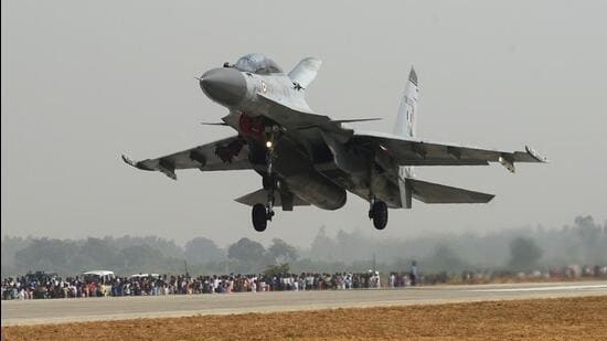 Su-30MKI fighter jets were scrambled from Punjab and Jodhpur airbases. (AFP (Representative))