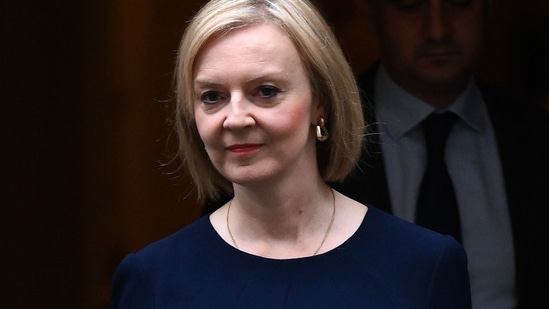 Britain's Prime Minister Liz Truss.&nbsp;(AFP)