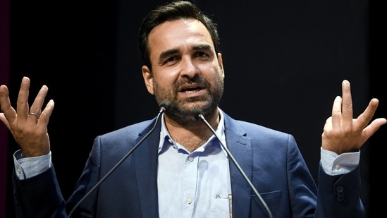 Pankaj Tripathi speaks during the launch of ECI Radio weekly series Matdata Junction at Akashwani Bhawan, in New Delhi on Monday. (ANI Photo)(Prateek Kumar) Pankaj Tripathi speaks during the launch of ECI Radio weekly series Matdata Junction at Akashwani Bhawan, in New Delhi on Monday. (ANI Photo)(Prateek Kumar)