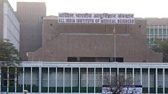 File photo of AIIMS Delhi. (Mohd Zakir/HT Photo)