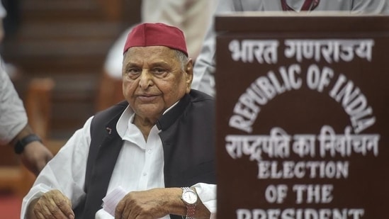 Samajwadi Party founder Mulayam Singh Yadav.