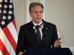 North Korea Missile Test: US Secretary of State Antony Blinken speaks during a press conference. North Korea Missile Test: US Secretary of State Antony Blinken speaks during a press conference.