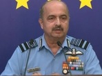 Indian Air Force Chief Air Chief Marshal VR Chaudhari. Indian Air Force Chief Air Chief Marshal VR Chaudhari. 