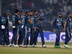 Pakistan players in action during the T20I series against England(AP) Pakistan players in action during the T20I series against England(AP)
