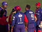 Yusuf Pathan and Mitchell Johnson were involved in an ugly physical exchange Yusuf Pathan and Mitchell Johnson were involved in an ugly physical exchange