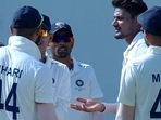 Rest of India players against Saurashtra(BCCI Domestic) Rest of India players against Saurashtra(BCCI Domestic)