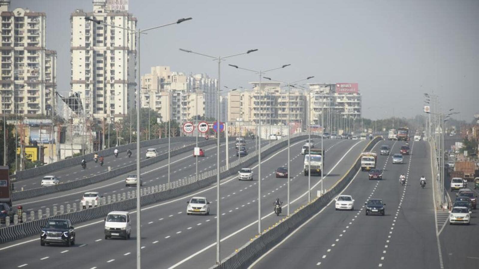 Traffic streamlined on Delhi Meerut Expressway, three exits shut near ...