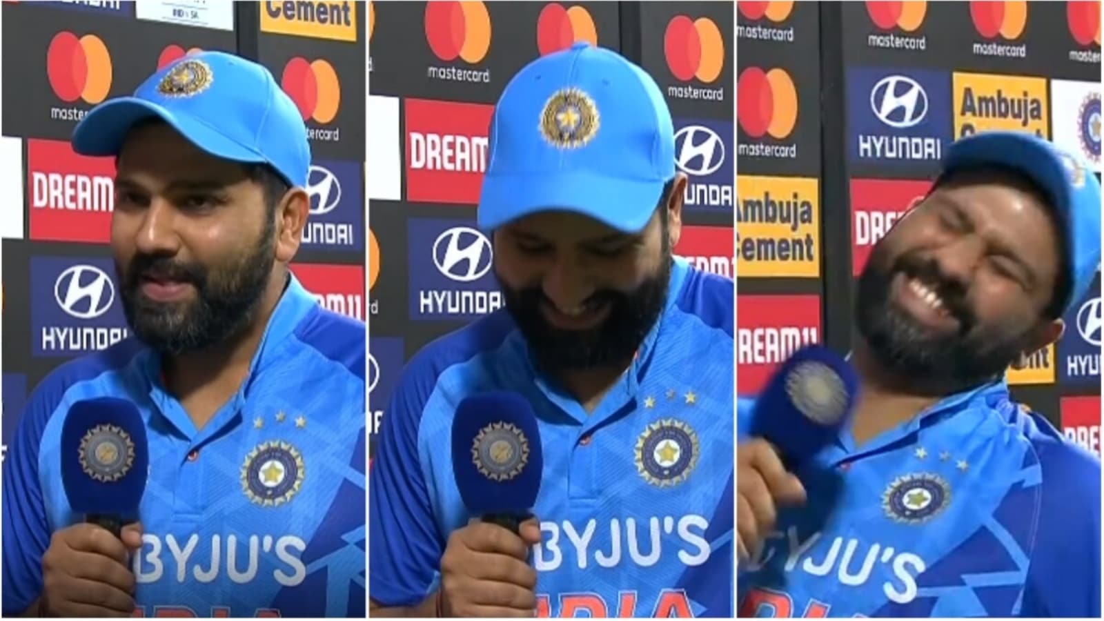 watch-rohit-sharma-bursts-into-laughter-in-incredible-reaction-after-sarcastic-concern-remark-on-suryakumar-s-form