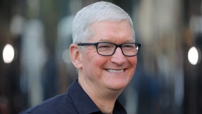 Apple CEO Tim Cook was attending an event while he made these comments. (REUTERS)