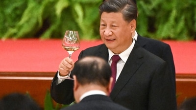 Xi Jinping: Chinese President Xi Jinping raises a glass during a reception in Beijing. (AFP) Xi Jinping: Chinese President Xi Jinping raises a glass during a reception in Beijing. (AFP)