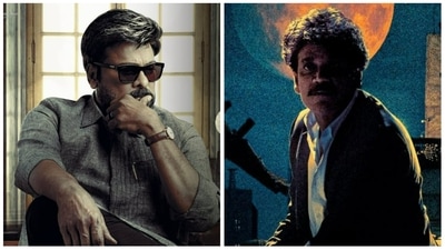 Chiranjeevi's GodFather has raked in six times as much money from advance bookings as Nagarjuna's The Ghost. Chiranjeevi's GodFather has raked in six times as much money from advance bookings as Nagarjuna's The Ghost.