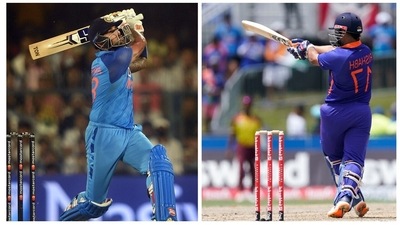 Rishabh Pant and Suryakumar Yadav can rewrite history in the shortest format on Tuesday (PTI) Rishabh Pant and Suryakumar Yadav can rewrite history in the shortest format on Tuesday (PTI)