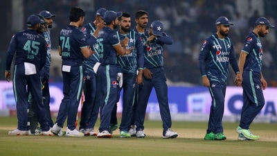 Pakistan players in action during the T20I series against England (AP) Pakistan players in action during the T20I series against England (AP)