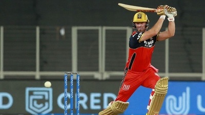 AB de Villiers in action for RCB in IPL 2021 (RCB/IPL) AB de Villiers in action for RCB in IPL 2021 (RCB/IPL)