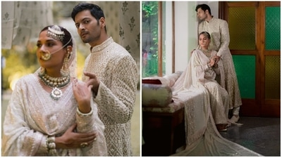 Richa Chadha and Ali Fazal at pre-wedding festivities in Lucknow. Richa Chadha and Ali Fazal at pre-wedding festivities in Lucknow.