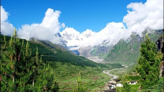 The Darma valley in Uttarakhand’s Pithoragarh district.(HT File Photo.)