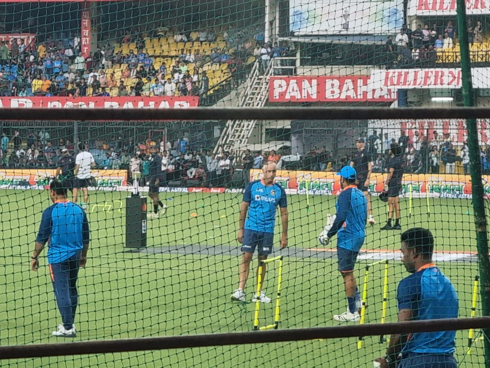 Rishabh Pant with Paddy Upton Rishabh Pant with Paddy Upton