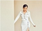 Rashmika Mandanna is ‘a bit of fresh breeze’ in a white bodycon gown(Instagram/@rashmika_mandanna) Rashmika Mandanna is ‘a bit of fresh breeze’ in a white bodycon gown(Instagram/@rashmika_mandanna)
