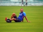 Lucknow: India's Shikhar Dhawan during a practice session ahead of the first one-day international cricket match against South Africa, at Ekana Stadium, in Lucknow, (PTI) Lucknow: India's Shikhar Dhawan during a practice session ahead of the first one-day international cricket match against South Africa, at Ekana Stadium, in Lucknow, (PTI)