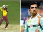 Kyle Mayers floors internet with audacious six, Gautam Gambhir reacts Kyle Mayers floors internet with audacious six, Gautam Gambhir reacts