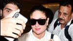 Kareena Kapoor Khan was recently mobbed by some fans at the Mumbai airport. Kareena Kapoor Khan was recently mobbed by some fans at the Mumbai airport.