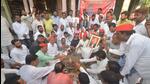 Samajwadi Party workers offer prayers for the recovery of Mulayam Singh Yadav in Lucknow. (PTI) Samajwadi Party workers offer prayers for the recovery of Mulayam Singh Yadav in Lucknow. (PTI)