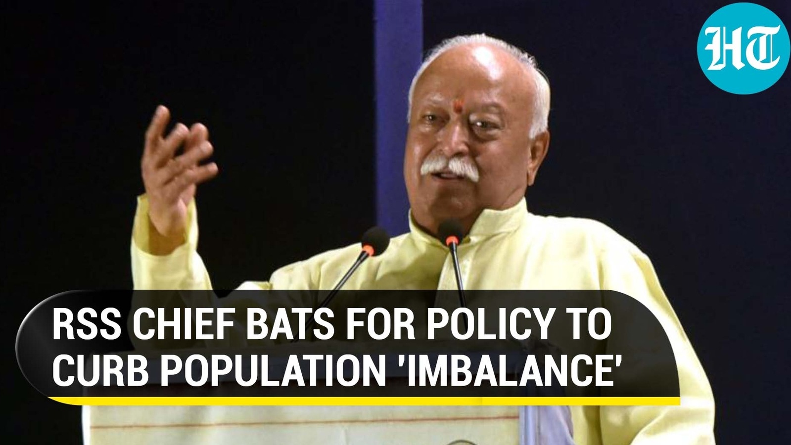 Mohan Bhagwat red flags religion-based population ‘imbalance’ | Watch ...