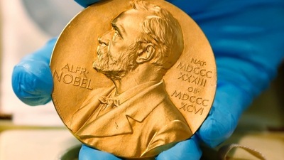 Nobel Prize In Chemistry 2022: A gold Nobel Prize medal is seen. (AP) Nobel Prize In Chemistry 2022: A gold Nobel Prize medal is seen. (AP)