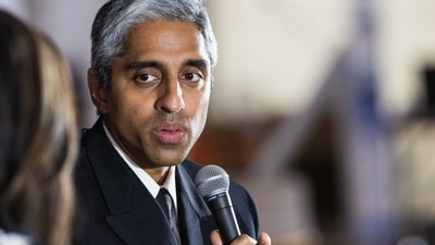 Vivek Murthy, US surgeon general, speaks. (Bloomberg) Vivek Murthy, US surgeon general, speaks. (Bloomberg)