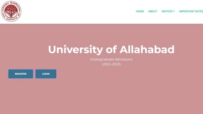 Allahabad University UG admission 2022 begins, link to apply with CUET scores Allahabad University UG admission 2022 begins, link to apply with CUET scores