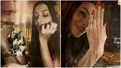 Eijaz Khan and Pavitra Punia are engaged. Eijaz Khan and Pavitra Punia are engaged. 