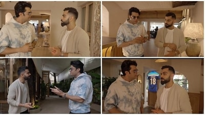 Virat Kohli has converted 'Gouri Kunj', the bungalow of legendary singer Kishore Kumar into a restaurant (Screengrab) Virat Kohli has converted 'Gouri Kunj', the bungalow of legendary singer Kishore Kumar into a restaurant (Screengrab)