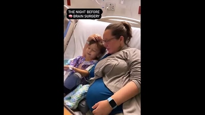 This mother shared about her son's brain surgery. (Instagram/@lizdavila) This mother shared about her son's brain surgery. (Instagram/@lizdavila)