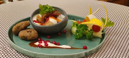 Dahi Bhalle made by Kuttu Flour Dahi Bhalle made by Kuttu Flour