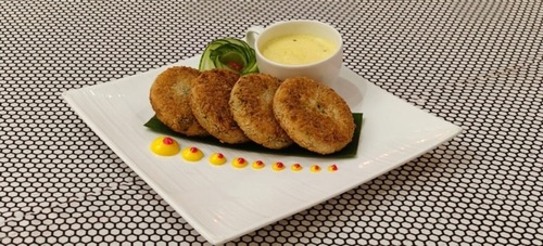 Falahari Aloo Tikki Falahari Aloo Tikki