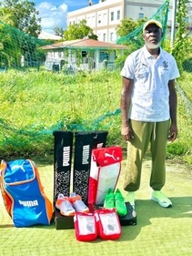 Former West Indies fast bowler Winston Benjamin Former West Indies fast bowler Winston Benjamin
