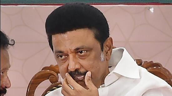 Contrary to negative narrative aimed at tarnishing its image, the DMK is not against spiritualism but is opposed to using religion for political and selfish gains, said Tamil Nadu chief minister MK Stalin on Wednesday. (PTI) Contrary to negative narrative aimed at tarnishing its image, the DMK is not against spiritualism but is opposed to using religion for political and selfish gains, said Tamil Nadu chief minister MK Stalin on Wednesday. (PTI)