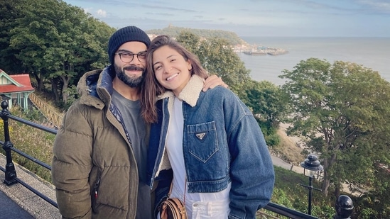 Anushka Sharma and Virat Kohli on vacation.(Instagram/@Anushkasharma) Anushka Sharma and Virat Kohli on vacation.(Instagram/@Anushkasharma)