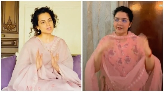 Kangana Ranaut is dubbed ‘Queen K’ in the video.