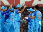 Team India players in action during the 3rd T20I against South Africa(ANI) Team India players in action during the 3rd T20I against South Africa(ANI)