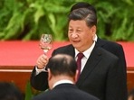 Xi Jinping: Chinese President Xi Jinping raises a glass during a reception in Beijing. Xi Jinping: Chinese President Xi Jinping raises a glass during a reception in Beijing.