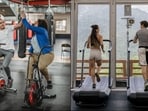 Exercise bike vs treadmill: Which one is better to choose for cardio exercise?(Julia Larson/Anastasia Shuraeva)
