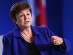 IMF managing director Kristalina Georgieva.(AFP) IMF managing director Kristalina Georgieva.(AFP)