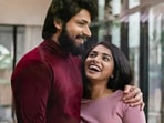 Harish Kalyan with fiancée Narmada. The actor announced their engagement via Twitter. Harish Kalyan with fiancée Narmada. The actor announced their engagement via Twitter.