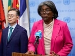 United Nations: US Ambassador to the United Nations Linda Thomas-Greenfield.