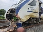 According to a railway official, the incident took place around 11.15am and four buffaloes were killed in the accident. According to a railway official, the incident took place around 11.15am and four buffaloes were killed in the accident.